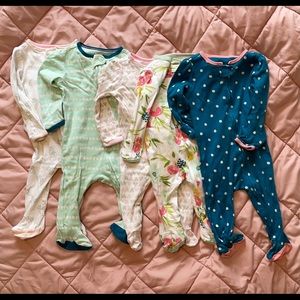 SOLD Cloud island sleepers. 3-6 months.